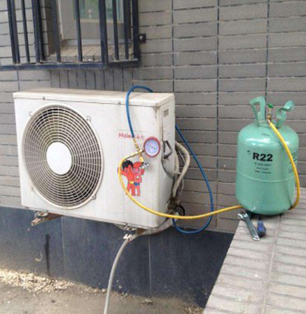 隆尧空调加氟